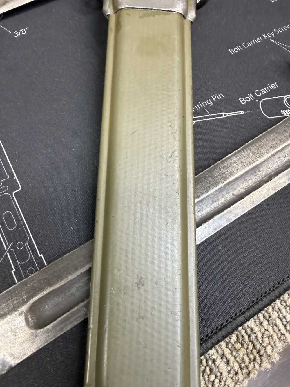 All 4 Bayonets GO, M1 Garand UFH 30 Carbine Fans of Springfield Inland -img-59
