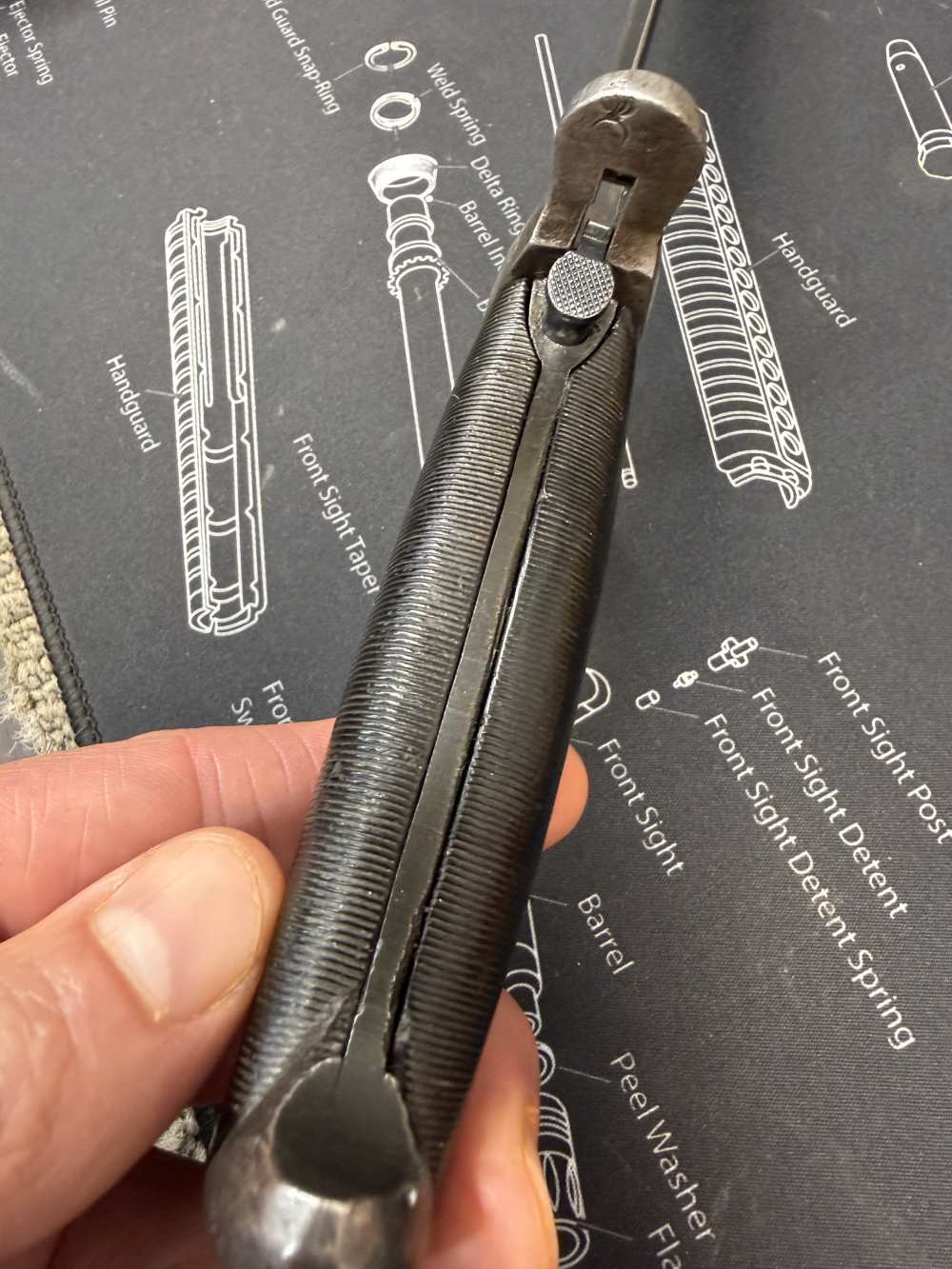All 4 Bayonets GO, M1 Garand UFH 30 Carbine Fans of Springfield Inland -img-18