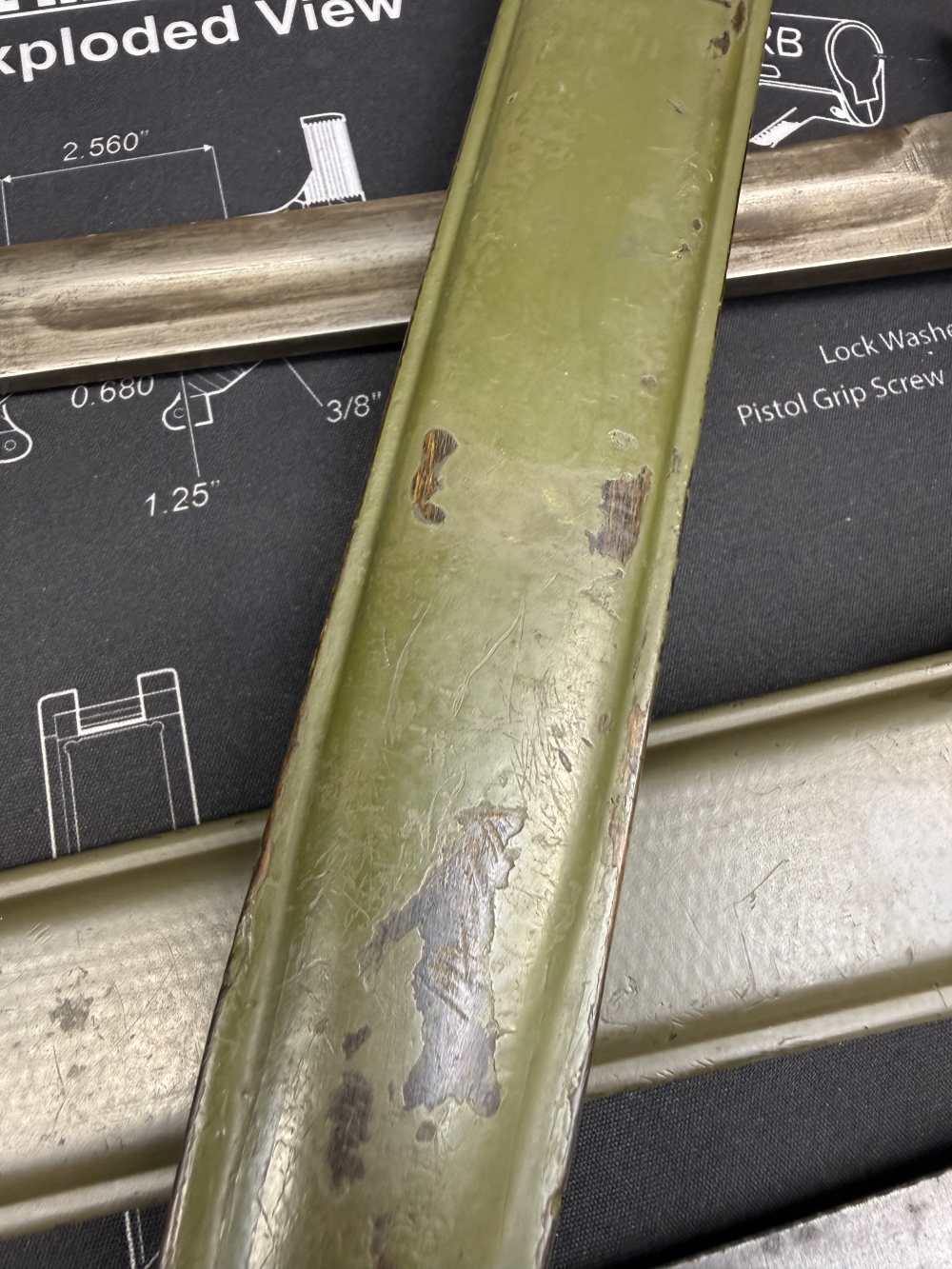 All 4 Bayonets GO, M1 Garand UFH 30 Carbine Fans of Springfield Inland -img-81