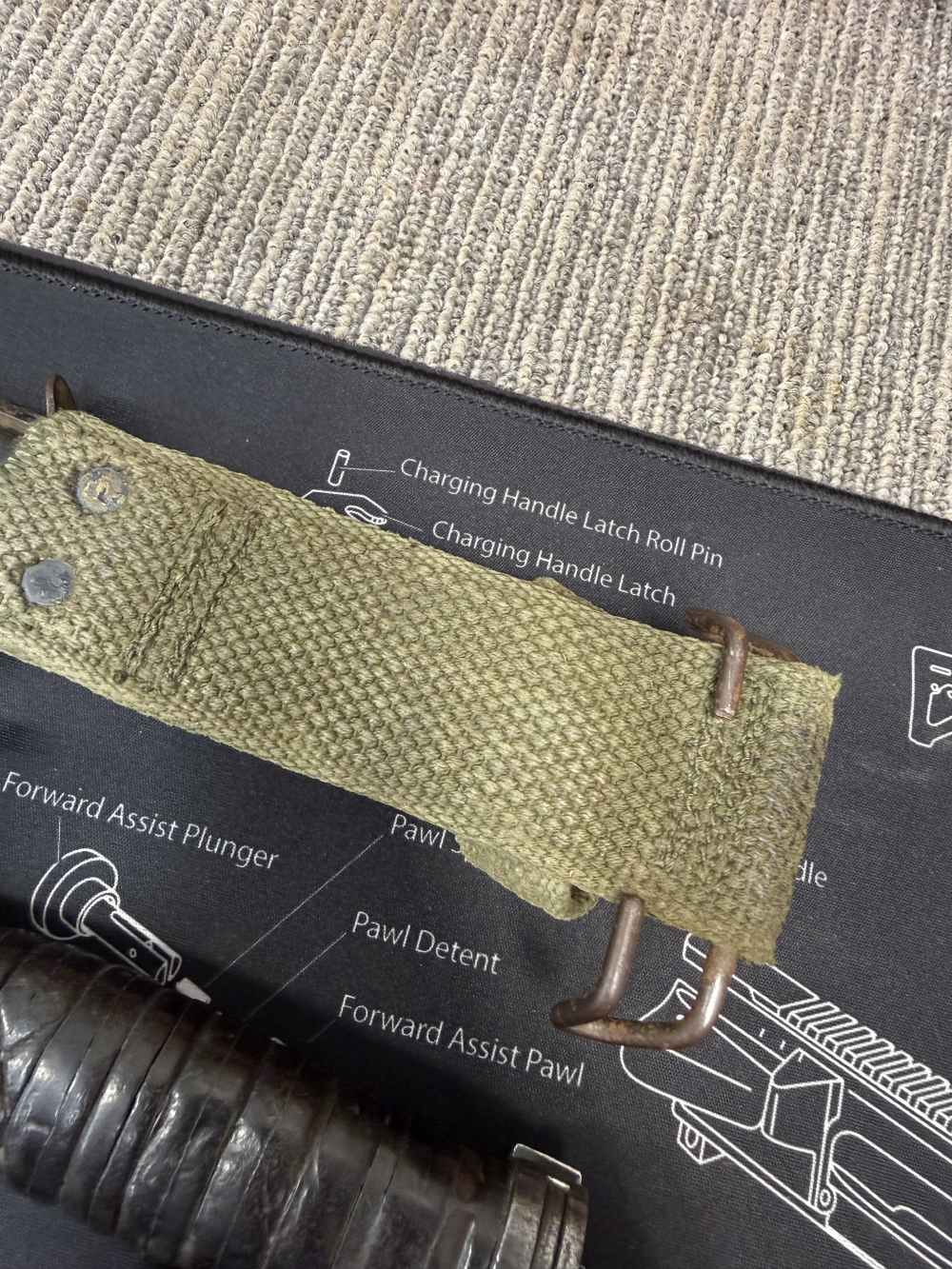 All 4 Bayonets GO, M1 Garand UFH 30 Carbine Fans of Springfield Inland -img-37
