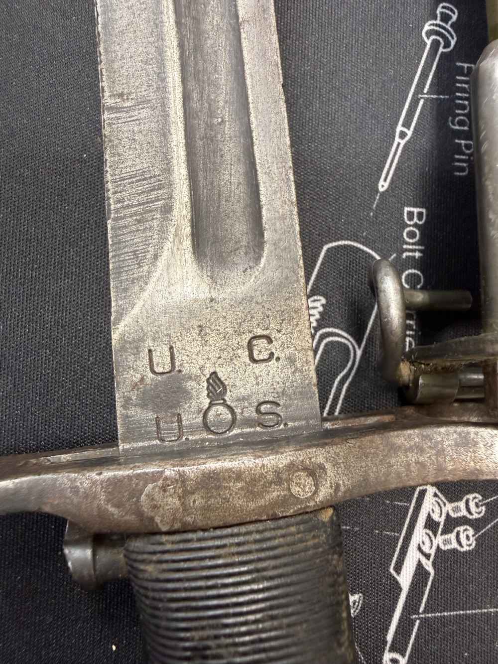 All 4 Bayonets GO, M1 Garand UFH 30 Carbine Fans of Springfield Inland -img-46
