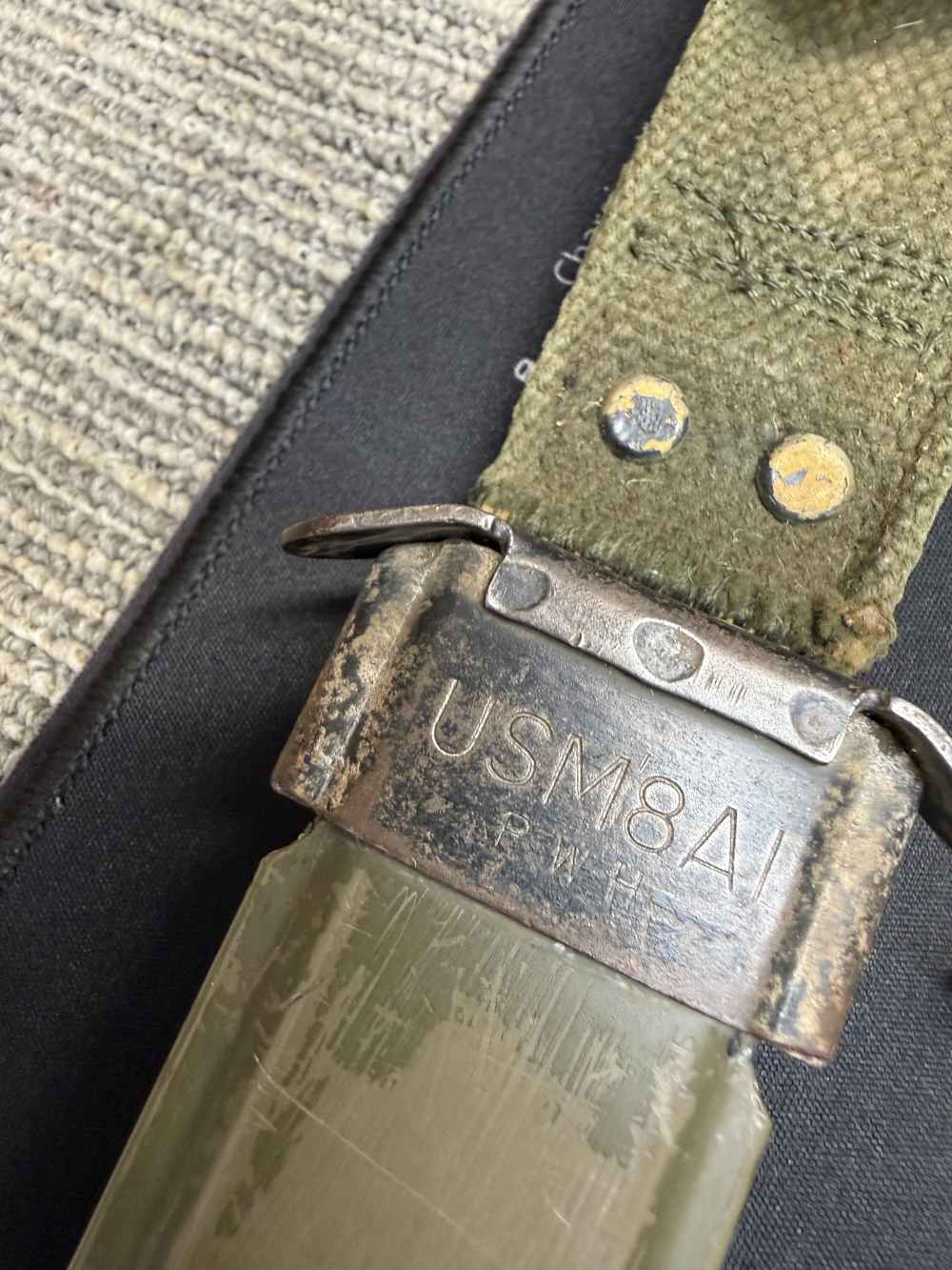 All 4 Bayonets GO, M1 Garand UFH 30 Carbine Fans of Springfield Inland -img-25