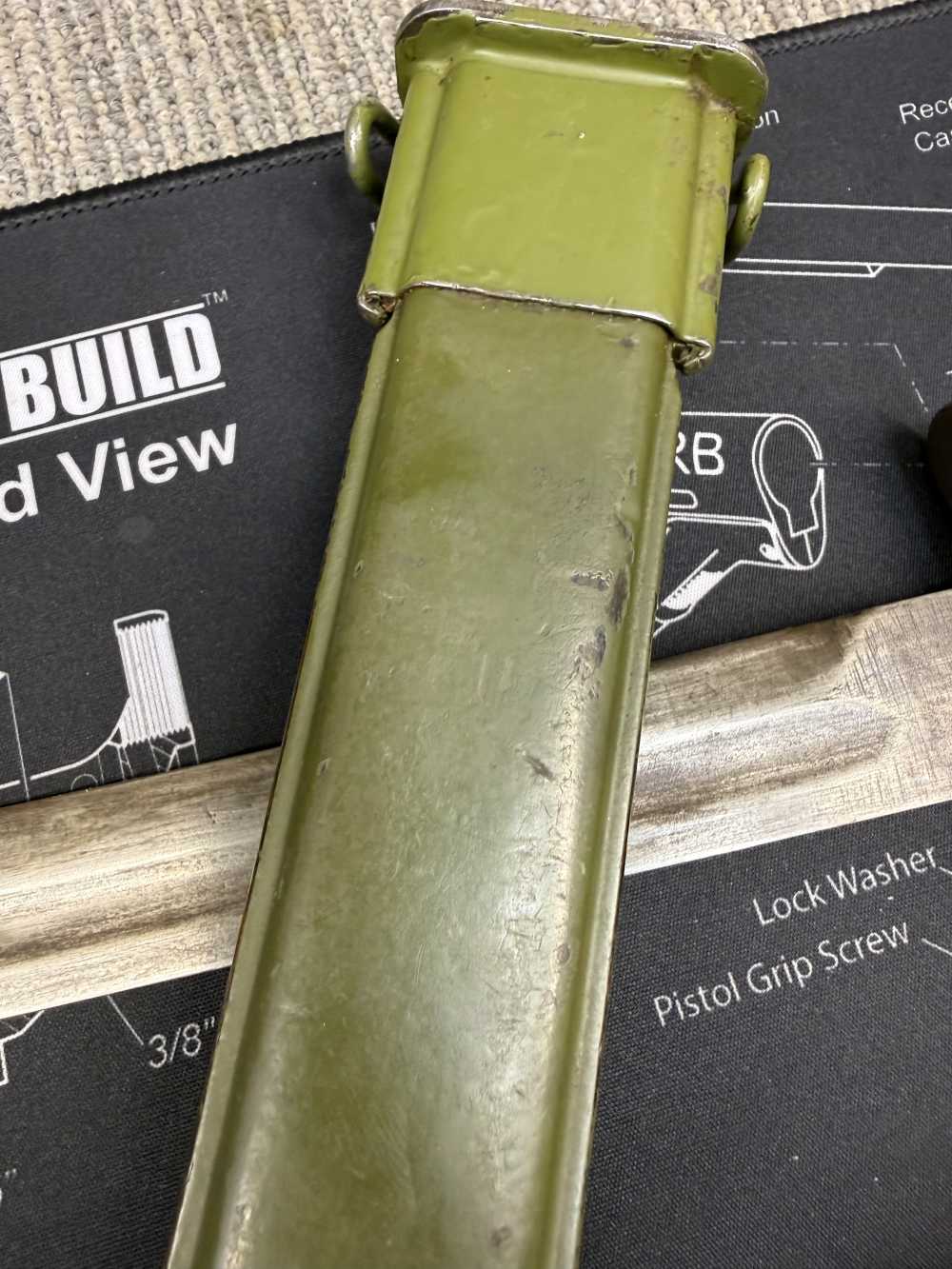 All 4 Bayonets GO, M1 Garand UFH 30 Carbine Fans of Springfield Inland -img-82