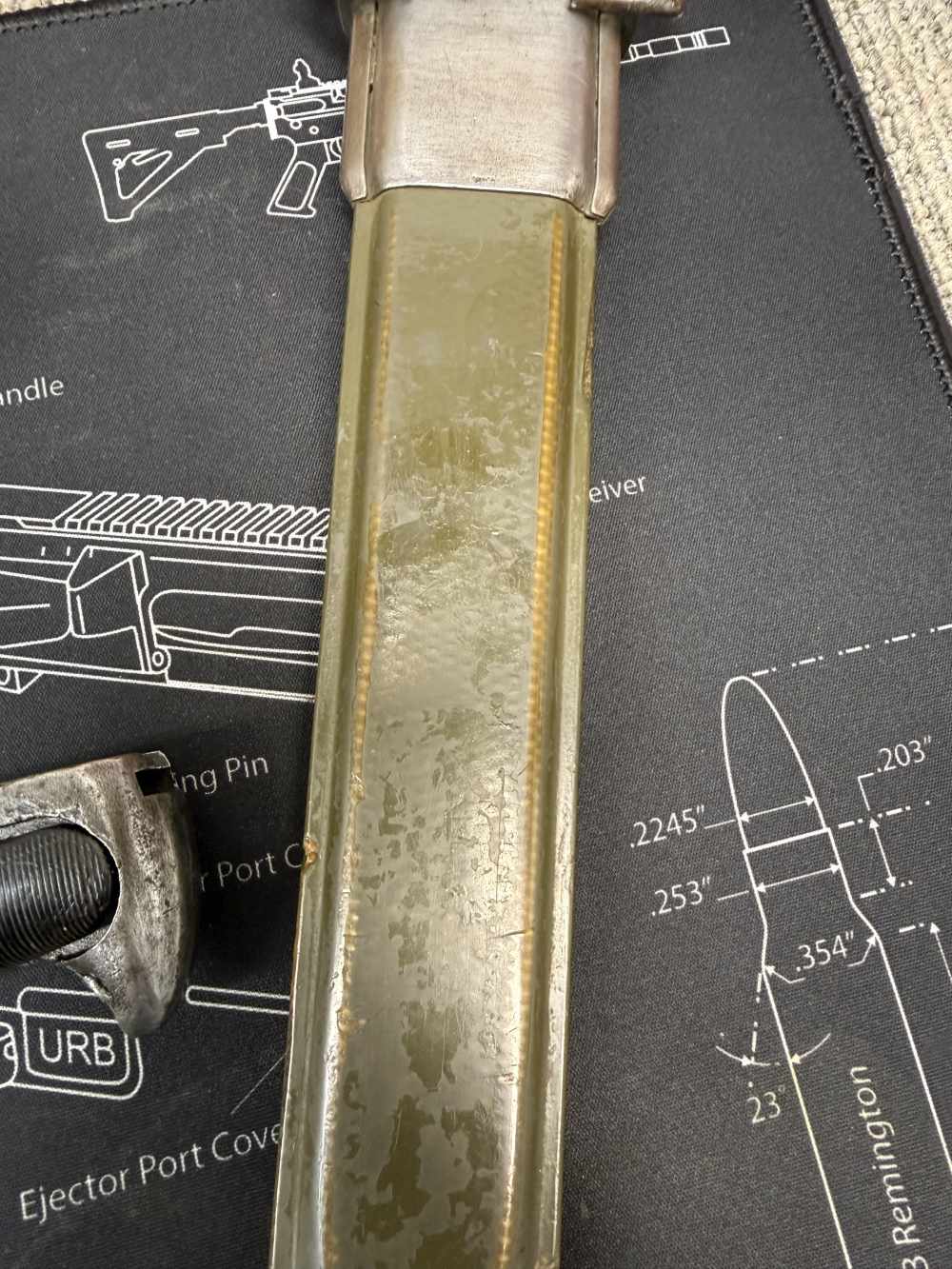 All 4 Bayonets GO, M1 Garand UFH 30 Carbine Fans of Springfield Inland -img-7