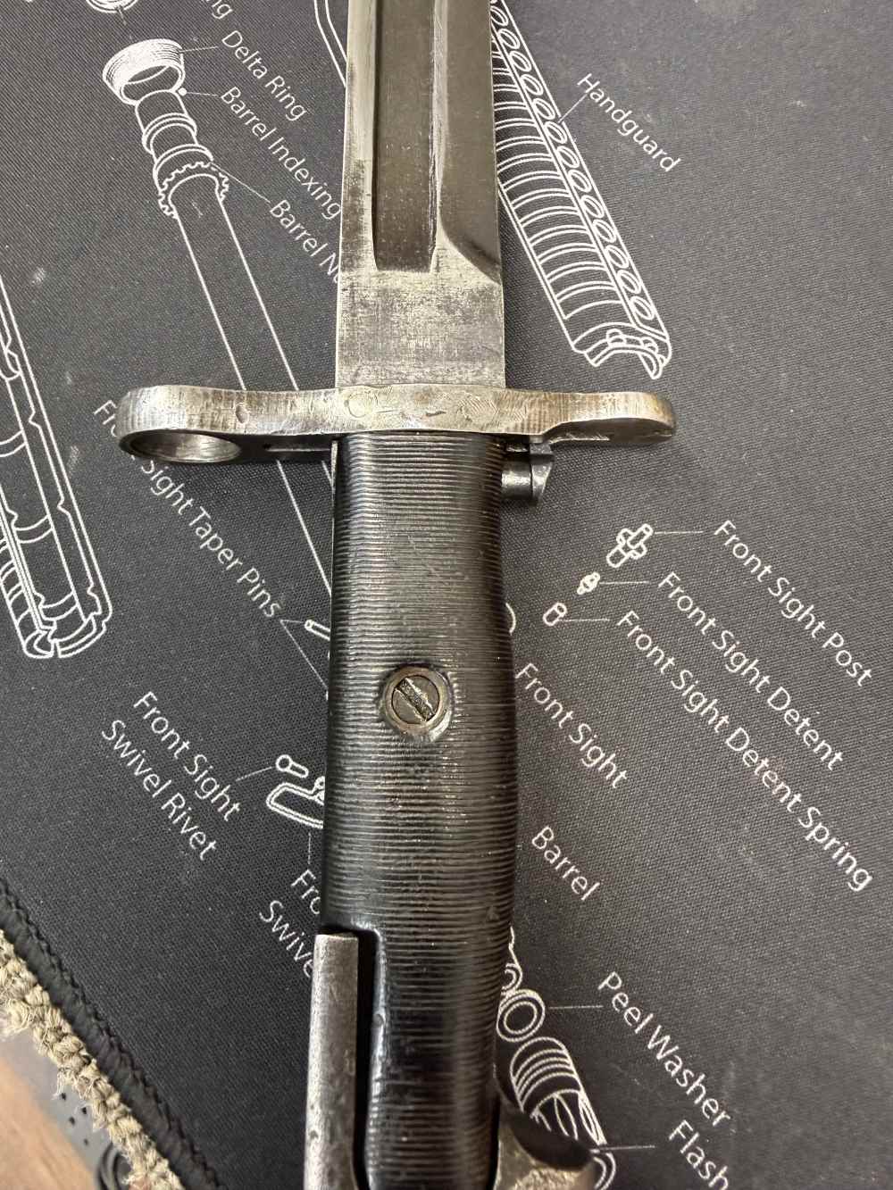 All 4 Bayonets GO, M1 Garand UFH 30 Carbine Fans of Springfield Inland -img-19