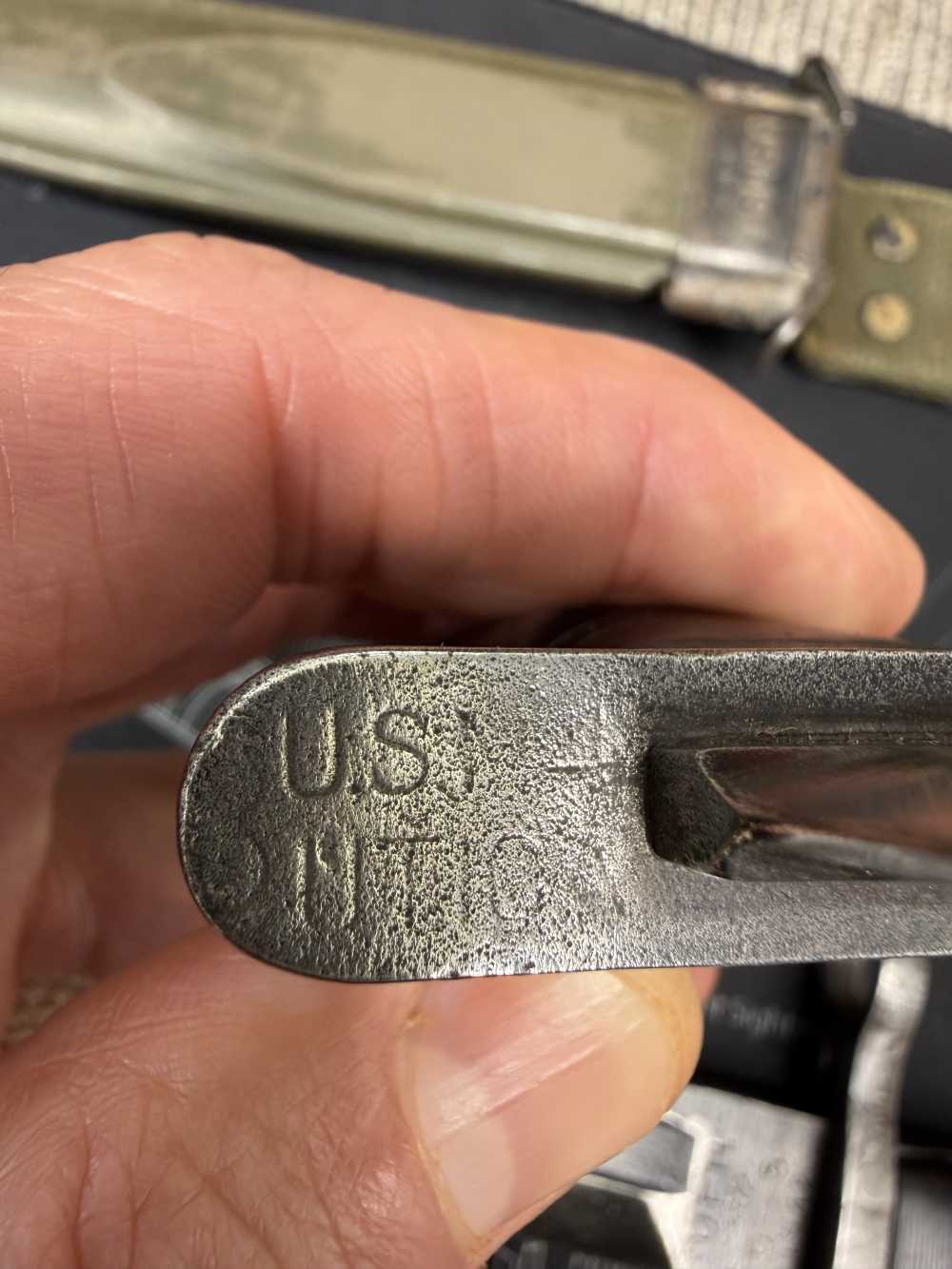 All 4 Bayonets GO, M1 Garand UFH 30 Carbine Fans of Springfield Inland -img-33