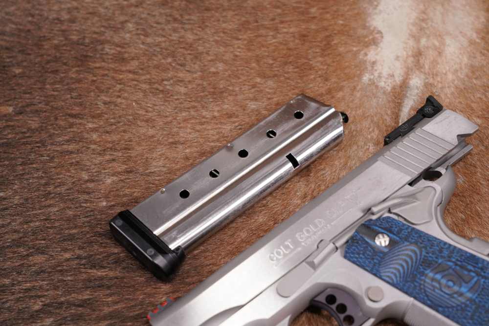 Colt Gold Cup Trophy O5072XE Stainless 9mm Para 1911 Semi-Auto Pistol NO CA-img-12