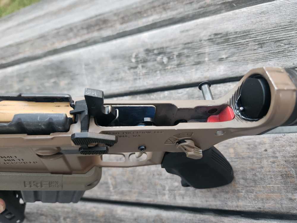 FDE  AERO AR15 pistol UPGRADES RARE Vltor Casv-EL-2 rail surefire Comp GWOT-img-18