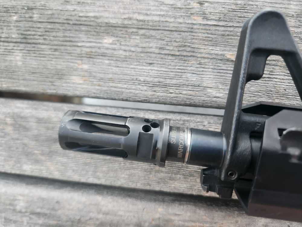FDE  AERO AR15 pistol UPGRADES RARE Vltor Casv-EL-2 rail surefire Comp GWOT-img-17
