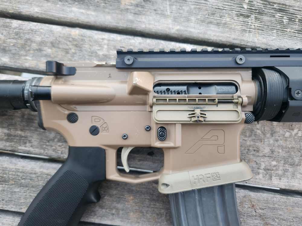 FDE  AERO AR15 pistol UPGRADES RARE Vltor Casv-EL-2 rail surefire Comp GWOT-img-2