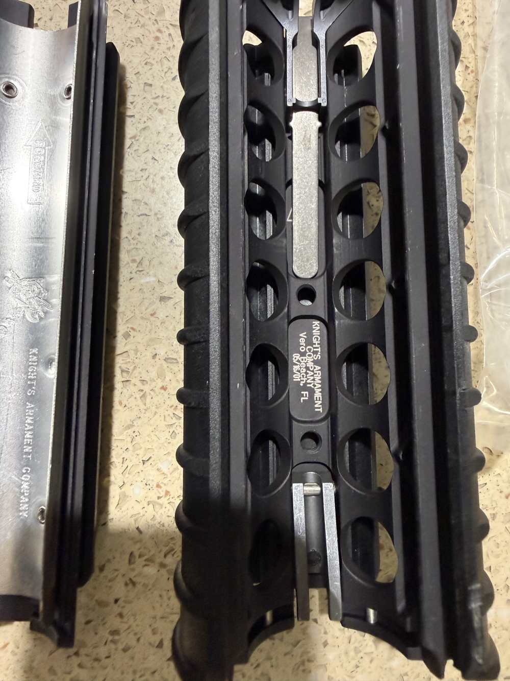 NOS Knights Armament KAC Vero RAS M4 Rail Complete Kit From 2001-img-2