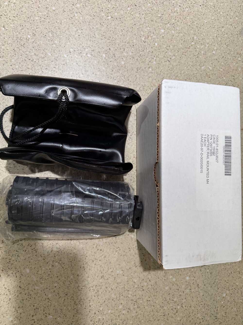NOS Knights Armament KAC Vero RAS M4 Rail Complete Kit From 2001-img-0