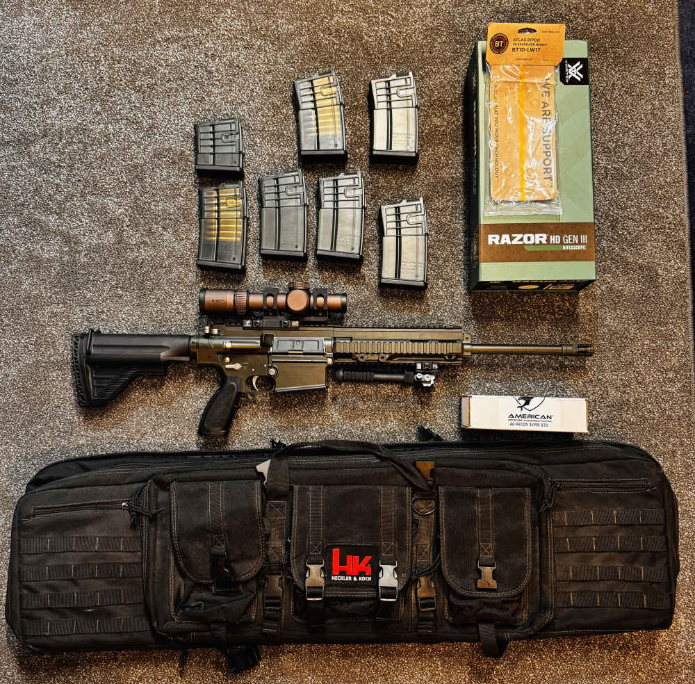 Heckler and Koch (HK USA) MR762 A1 16.5" RARE GREEN 7.62 x 51mm | 308 Win-img-1
