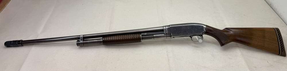 Winchester Model 12 12GA Pump Shotgun 30" PolyChoke 1928 C&R-img-0