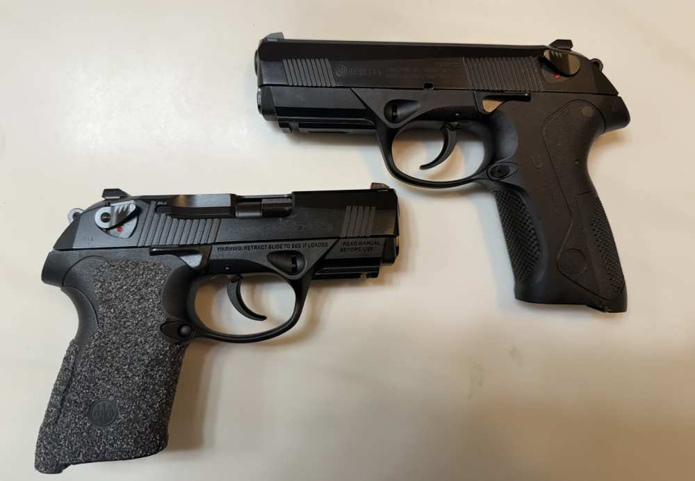 Pair of Beretta PX Storm 9mm Compact and Full size -img-0