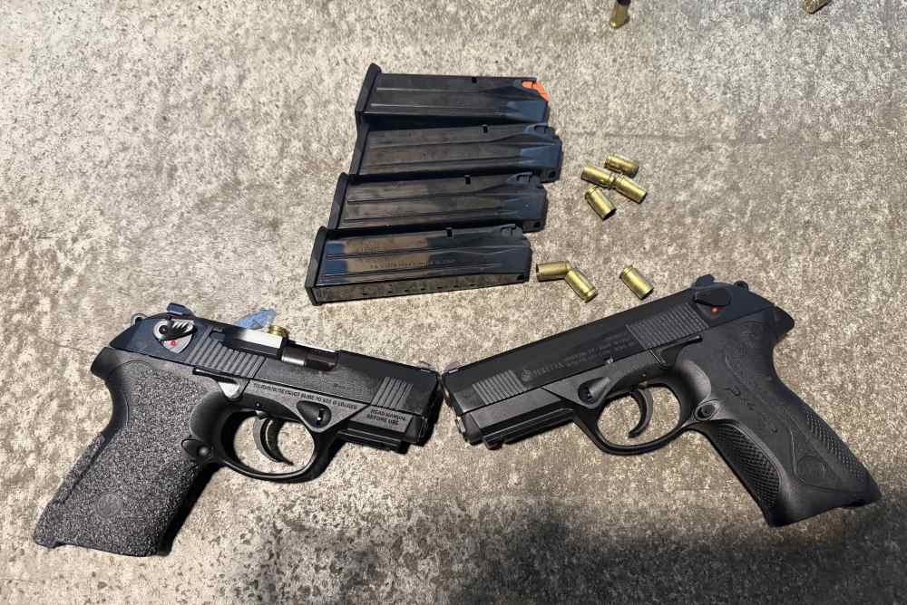 Pair of Beretta PX Storm 9mm Compact and Full size -img-2