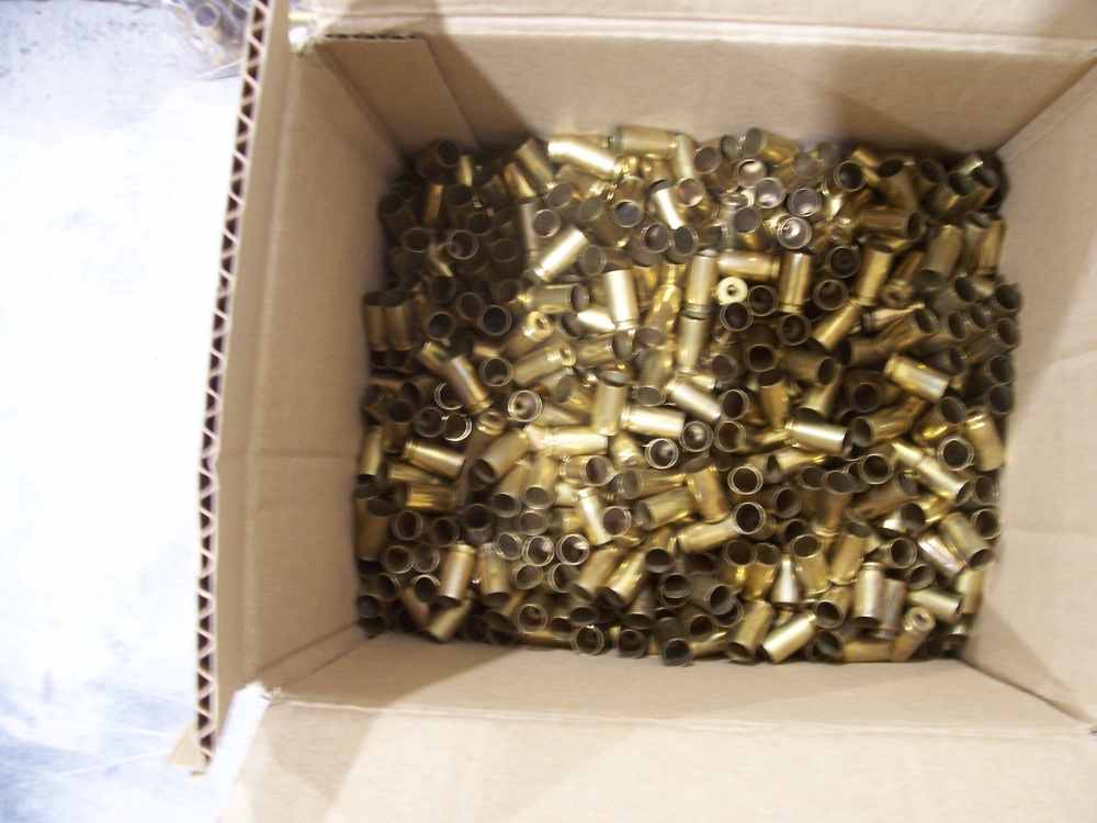 Once fired and deprimed .40 S&W caliber brass - approximately 6500 casings-img-1