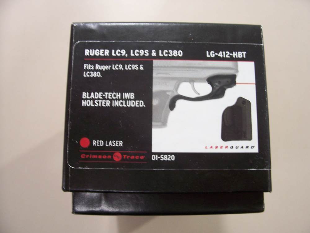 NOS Crimson Trace LG-412-HBT laser sight for Ruger LC9, LC380 & LC9S-img-1