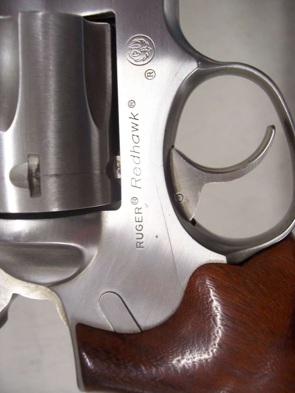 Lightly used stainless Ruger Redhawk .44 with upgrades.-img-7