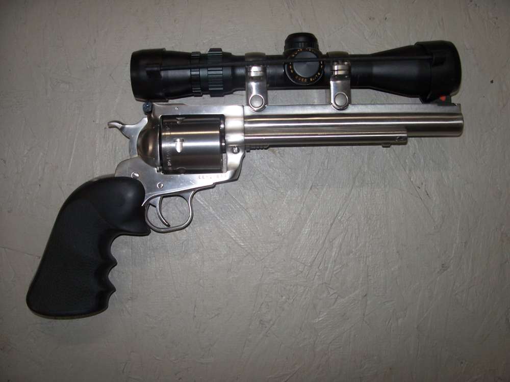 Ruger Super Blackhawk Hunter .44 with Bushnell scope-img-0