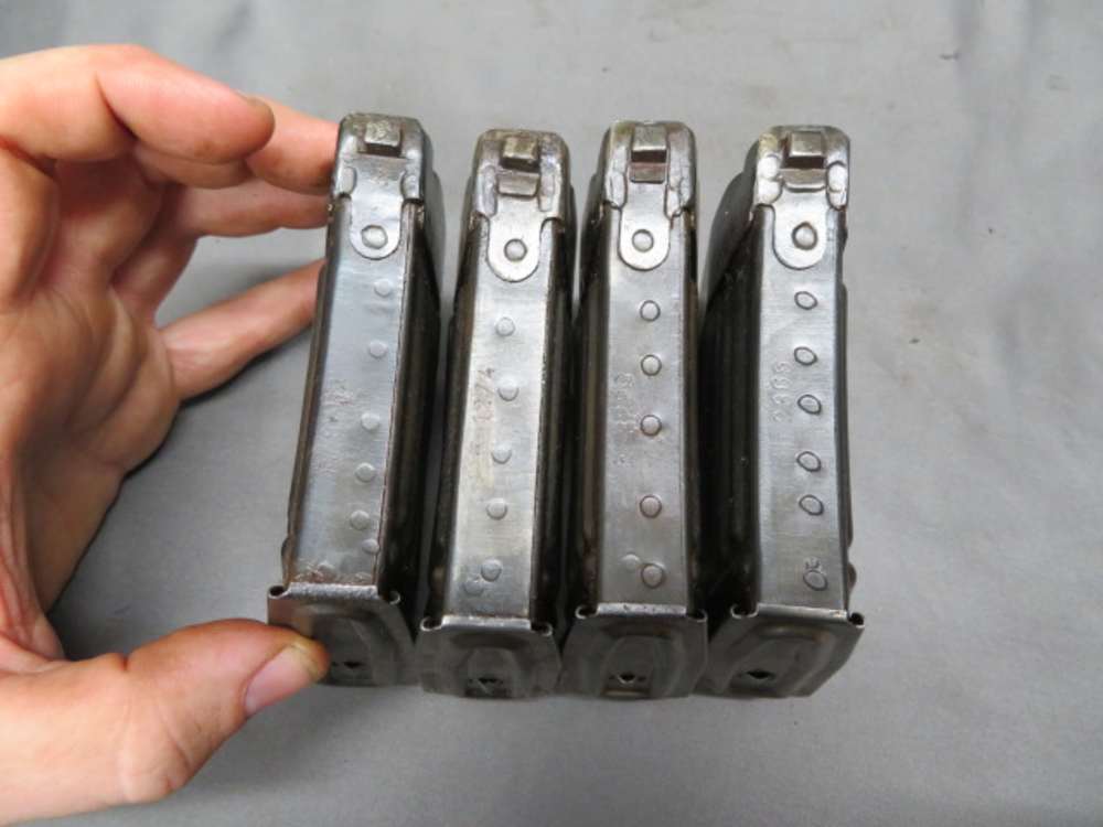 LOT OF 4 ROMANIAN PSL 54 SNIPER RIFLE MAGAZINES W/ POUCH & CLEANING KIT-img-14