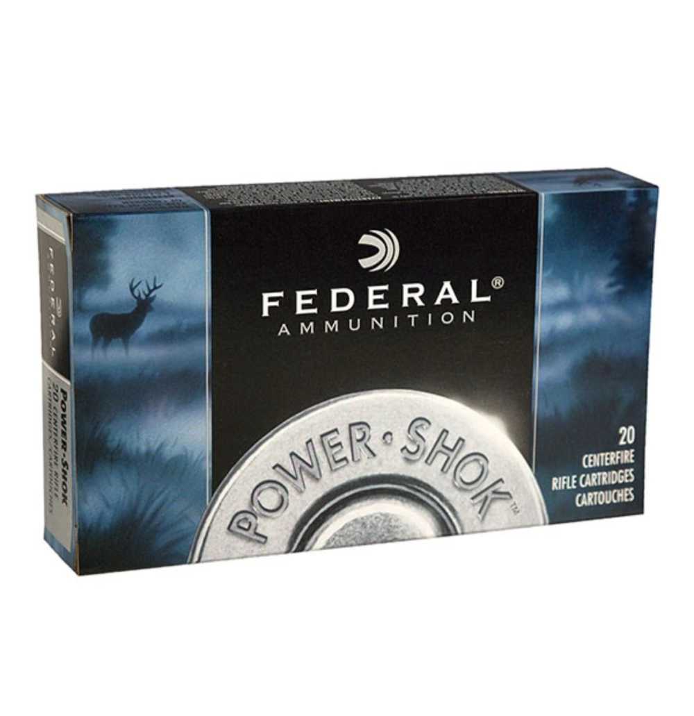 X40 Federal Power Shok 30-06 Springfield 150 Grain JSP Ammo No Reserve-img-0
