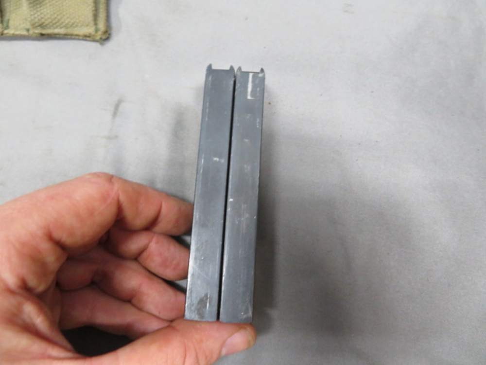 VIETNAM WAR US M1956 PISTOL BELT W/ COLT 1911 MAGAZINES & M1 GARAND BAYONET-img-7