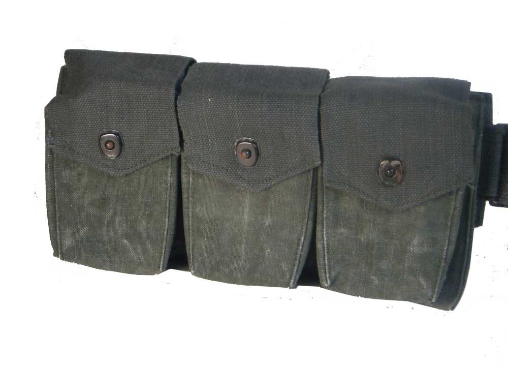 M1937 BAR Belt - Original - Vietnam War - Original USA Military  Issue-img-1