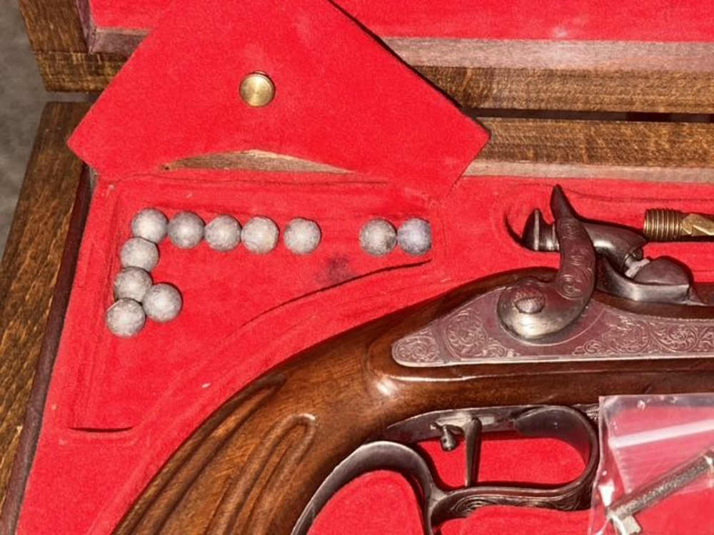 Ardesa 1871 BP Percussion Dueling Pistols Set Cal. 44 & Accessories – Spain-img-9