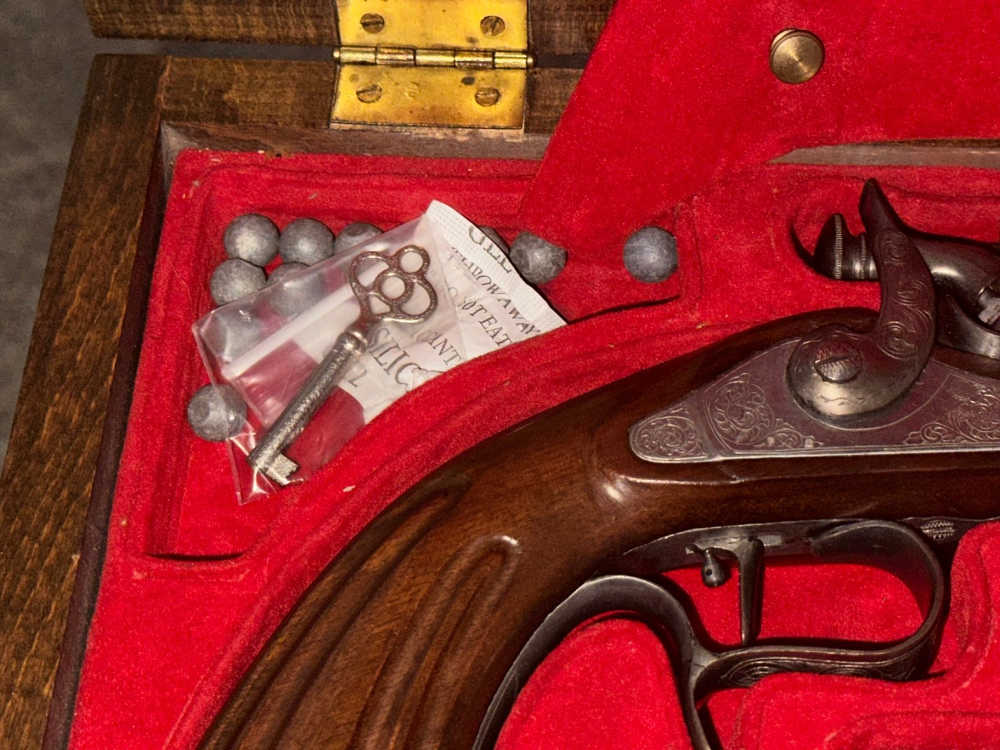 Ardesa 1871 BP Percussion Dueling Pistols Set Cal. 44 & Accessories – Spain-img-5