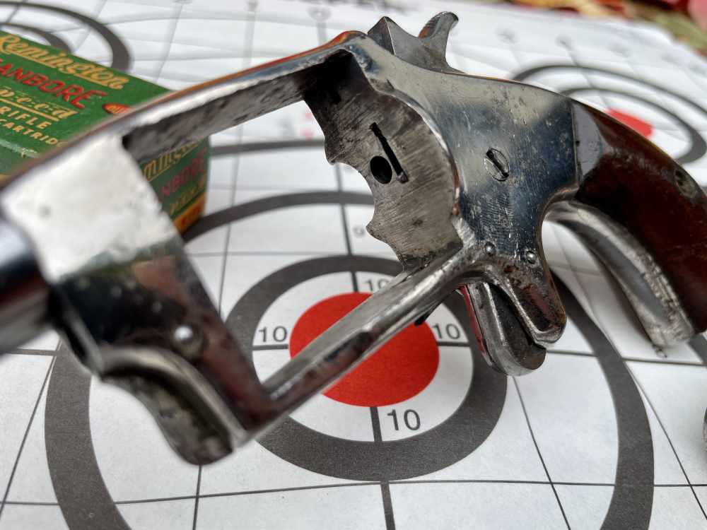 Iver Johnson Defender 5-shot Nickel 3in .22 Pocket Revolver - Shoots Great!-img-30