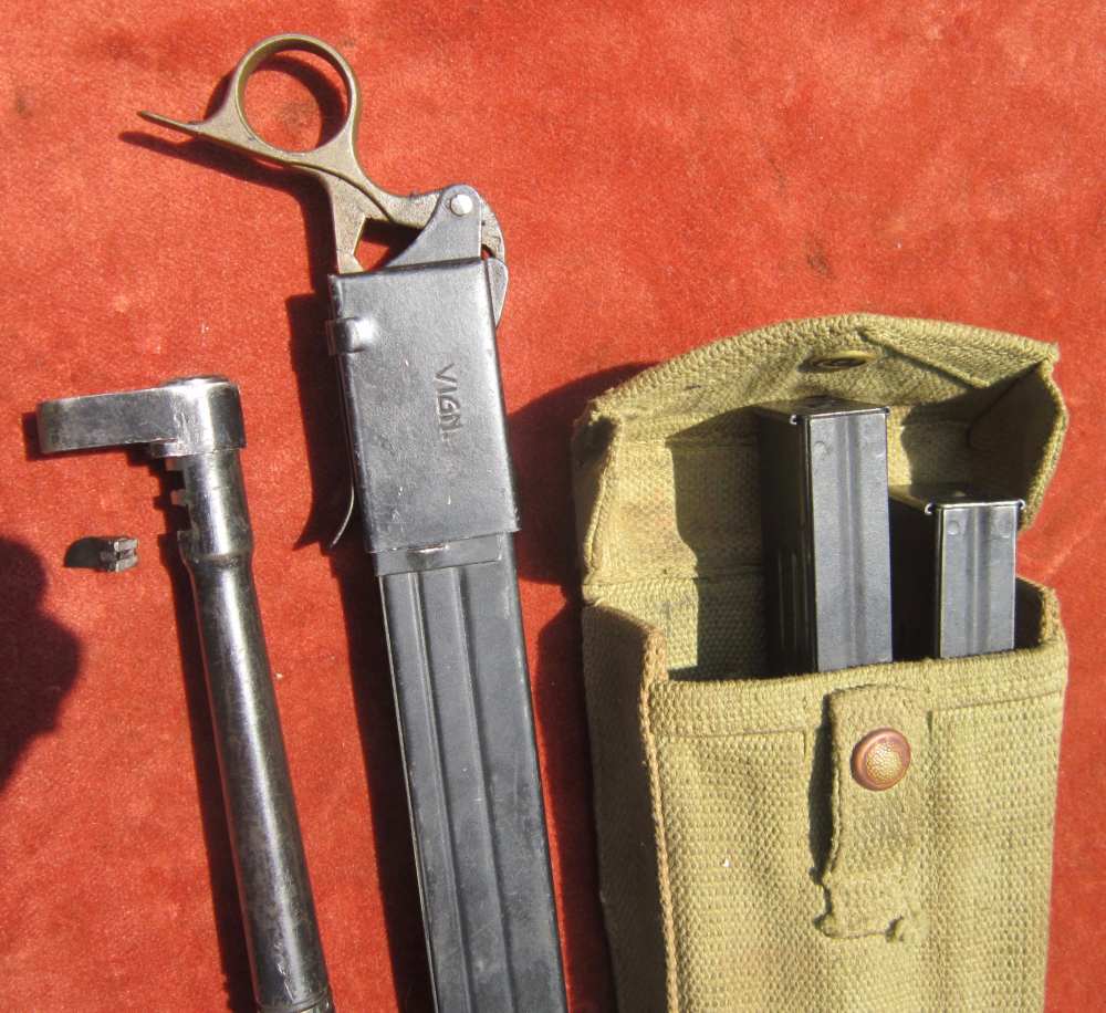 Belgian Vigneron parts kit w/excellent bore,4 mags,loader,tube,9mm smg-img-11