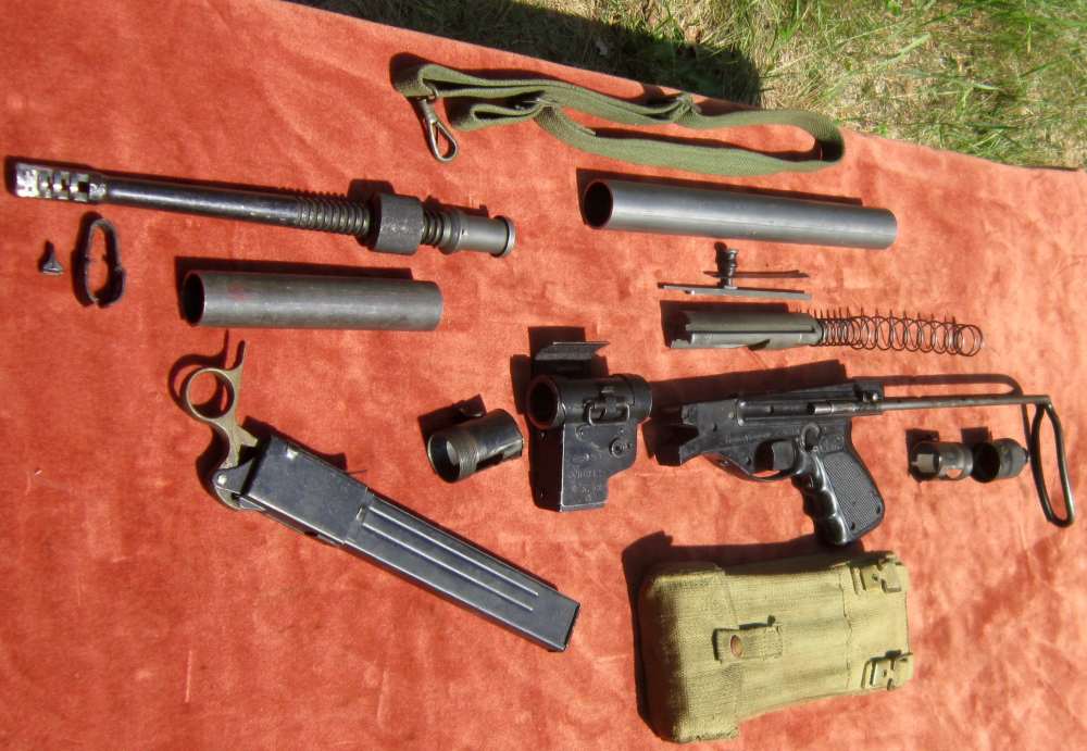 Belgian Vigneron parts kit w/excellent bore,4 mags,loader,tube,9mm smg-img-31