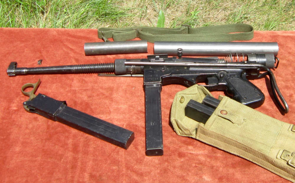 Belgian Vigneron parts kit w/excellent bore,4 mags,loader,tube,9mm smg-img-28