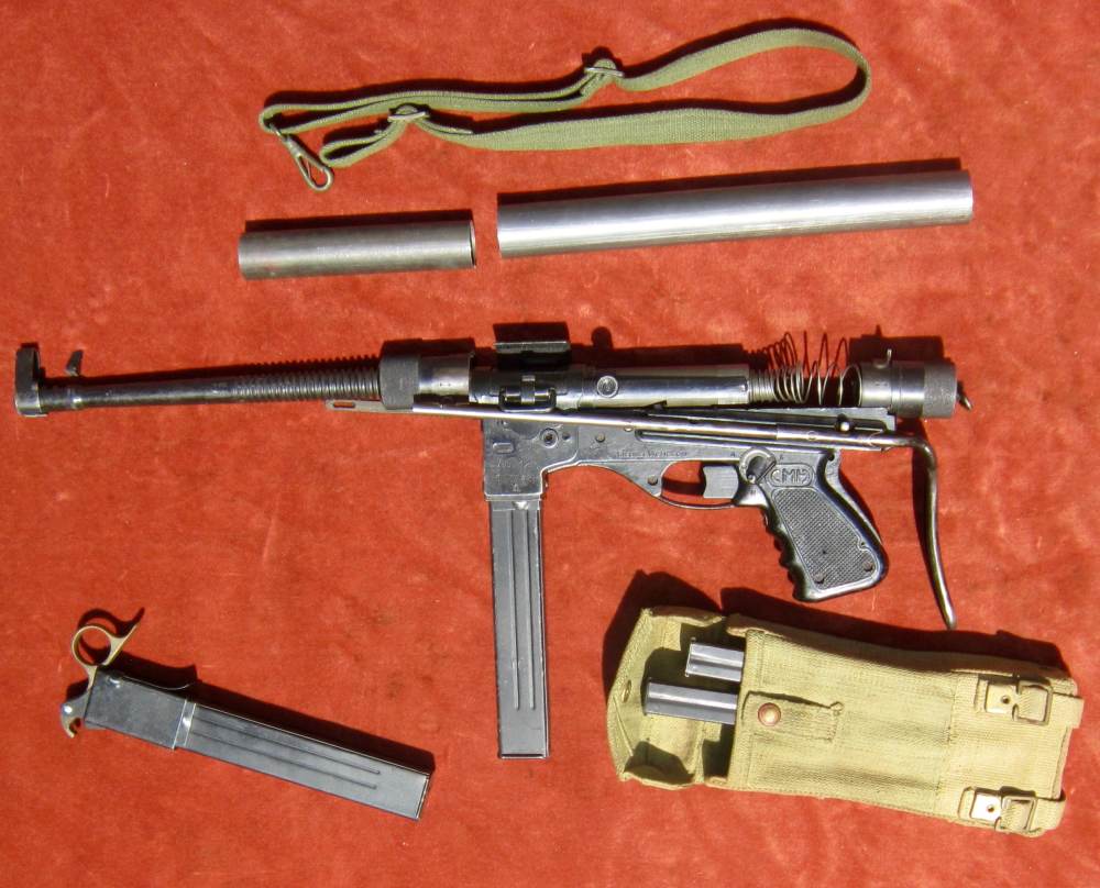 Belgian Vigneron parts kit w/excellent bore,4 mags,loader,tube,9mm smg-img-19