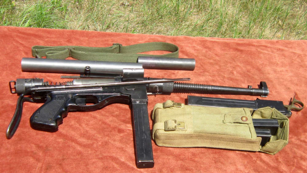 Belgian Vigneron parts kit w/excellent bore,4 mags,loader,tube,9mm smg-img-4