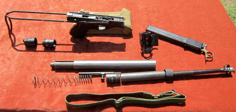 Belgian Vigneron parts kit w/excellent bore,4 mags,loader,tube,9mm smg-img-32