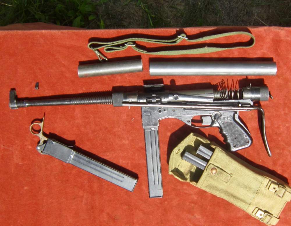 Belgian Vigneron parts kit w/excellent bore,4 mags,loader,tube,9mm smg-img-2
