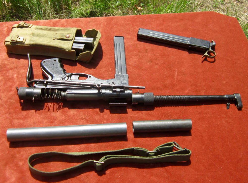 Belgian Vigneron parts kit w/excellent bore,4 mags,loader,tube,9mm smg-img-17