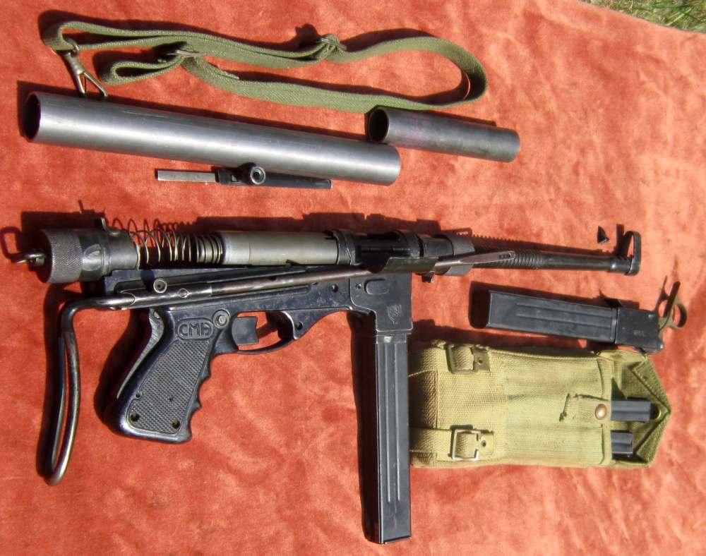 Belgian Vigneron parts kit w/excellent bore,4 mags,loader,tube,9mm smg-img-0