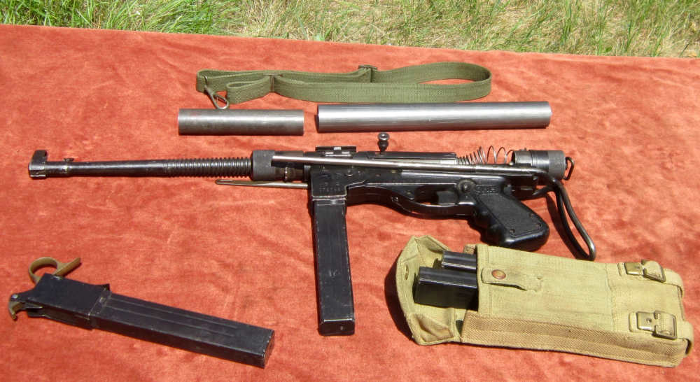 Belgian Vigneron parts kit w/excellent bore,4 mags,loader,tube,9mm smg-img-25