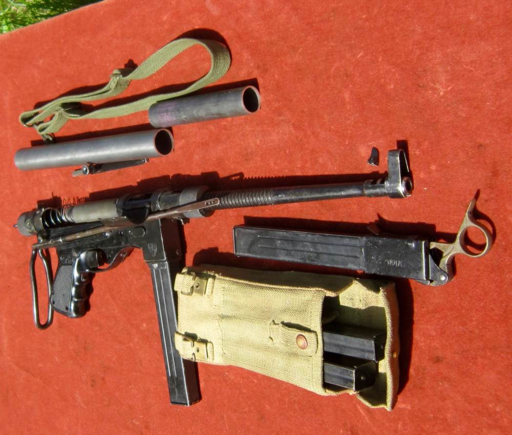 Belgian Vigneron parts kit w/excellent bore,4 mags,loader,tube,9mm smg-img-7