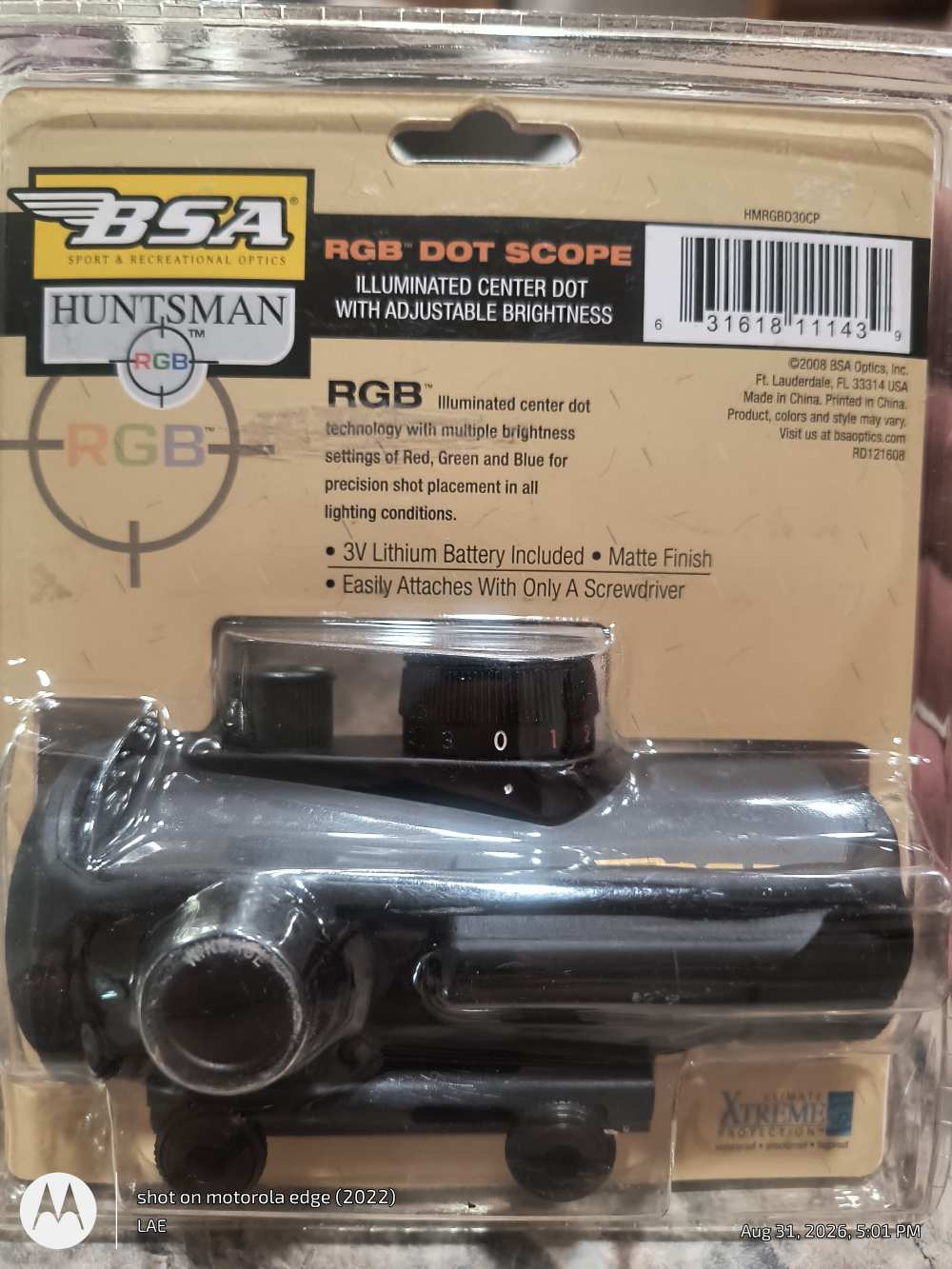 BSA RED/GREEN/BLUE Dot Scope NEW-img-1