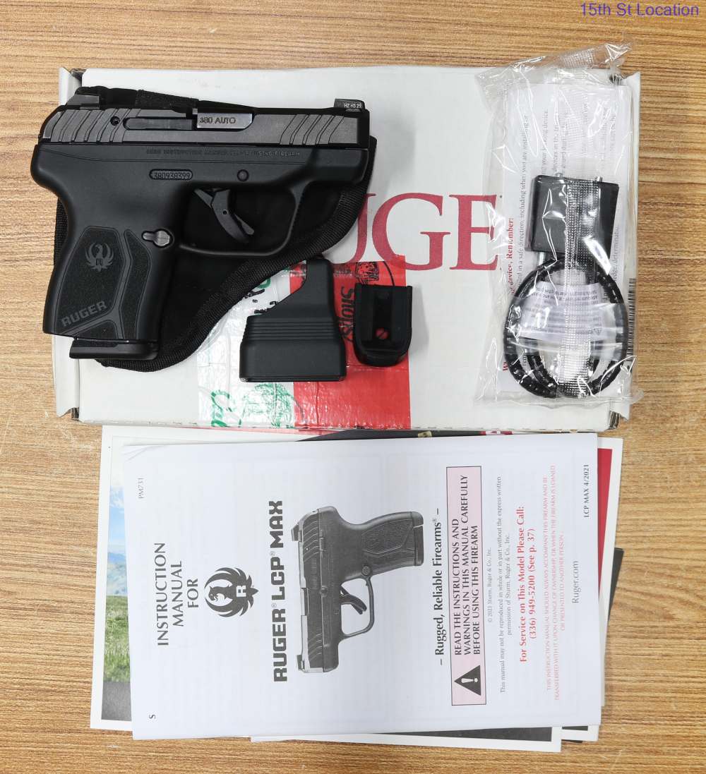 Ruger LCP Max 380 Auto Never Fired Like New-img-0