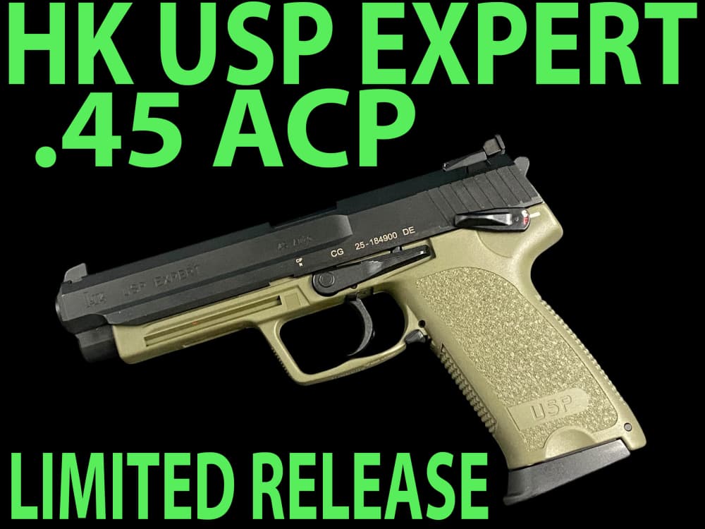 Heckler Koch HK USP45 EXPERT OD GREEN, Limited Release USP 45 - RARE-img-0