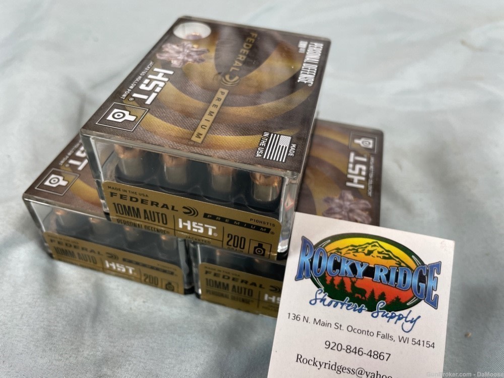 Federal Premium HST 10mm Defense 200-gr JHP (20-Rounds)-img-1