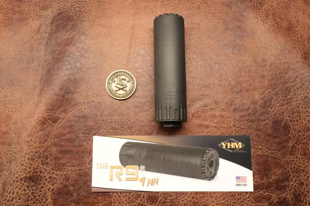 Yankee Hill Suppressor R9 9mm Black Pistol Silencer 1/2x28 | FREE SHIPPING-img-1