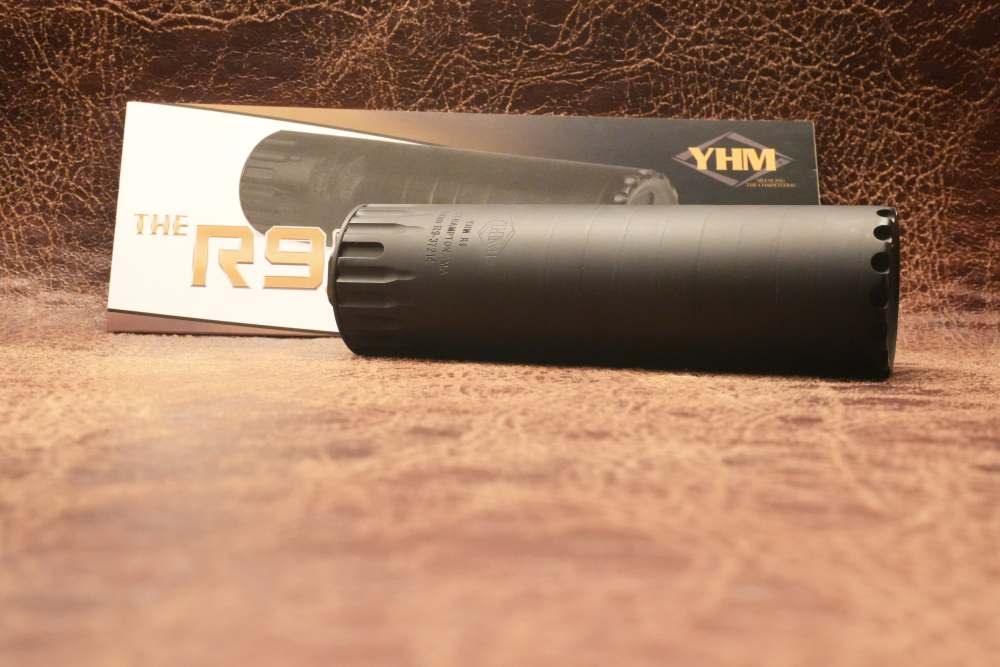 Yankee Hill Suppressor R9 9mm Black Pistol Silencer 1/2x28 | FREE SHIPPING-img-0