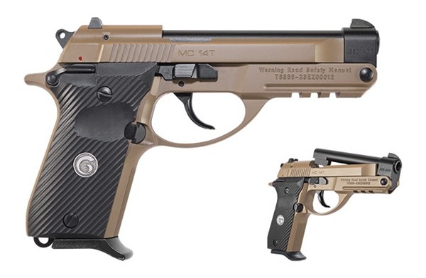 EAA|Girsan Girsan MC 14 T Tip Up Handgun .380 ACP 13rd Magazine 3.81in Barr-img-3