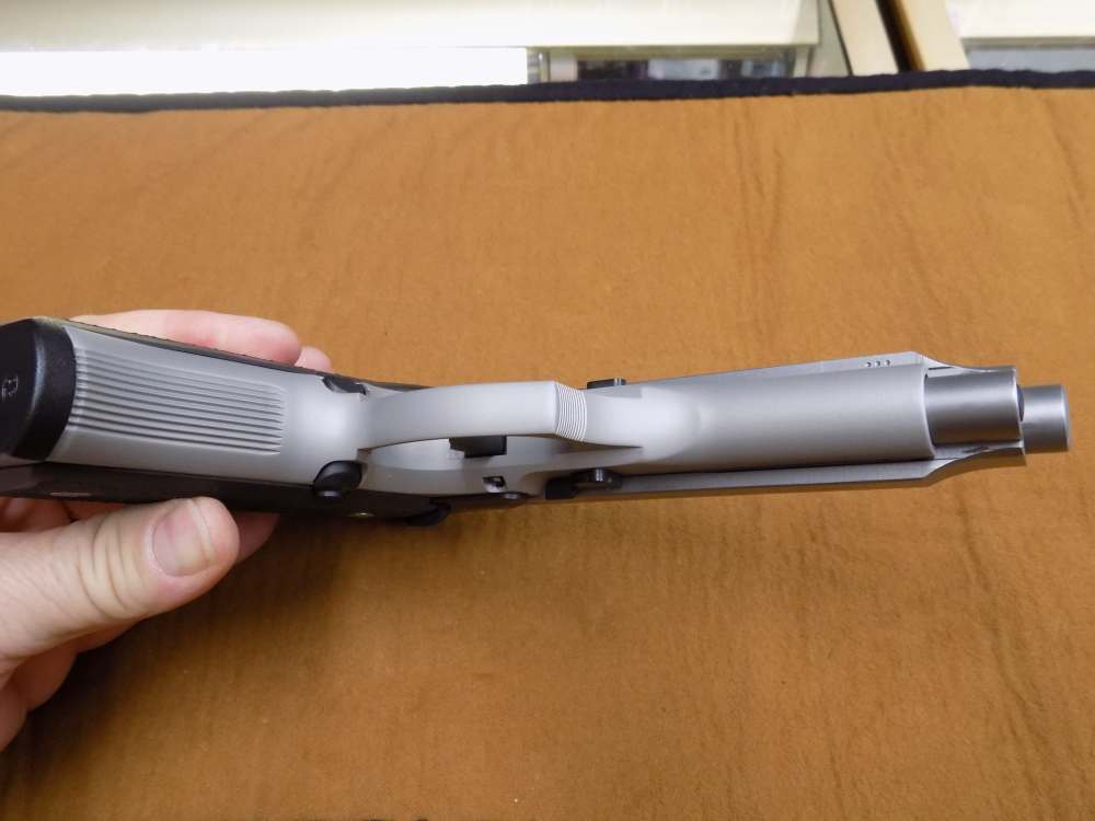 Beretta 92FS Inox 9mm Double Single Action 9mm Pistol 5" BBL, Case 2-Mags-img-8